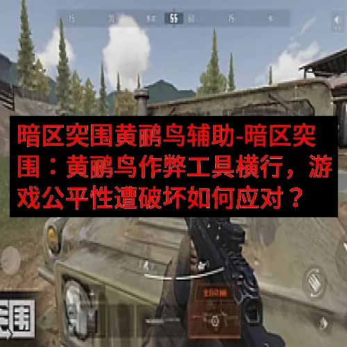 暗区突围黄鹂鸟辅助-暗区突围：黄鹂鸟作弊工具横行，游戏公平性